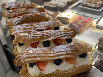 Éclair vanilkový