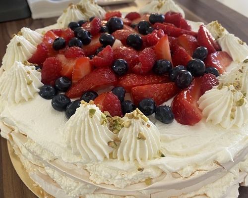Pavlova dort