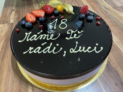 Borůvkové bavarois