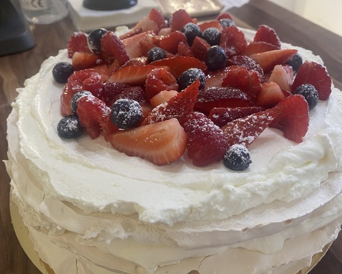 Pavlova dort