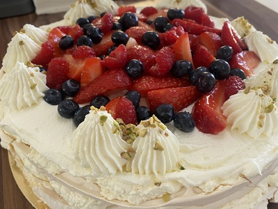 Pavlova dort