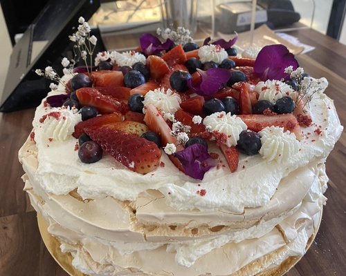 Pavlova dort