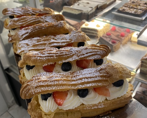Éclair vanilkový